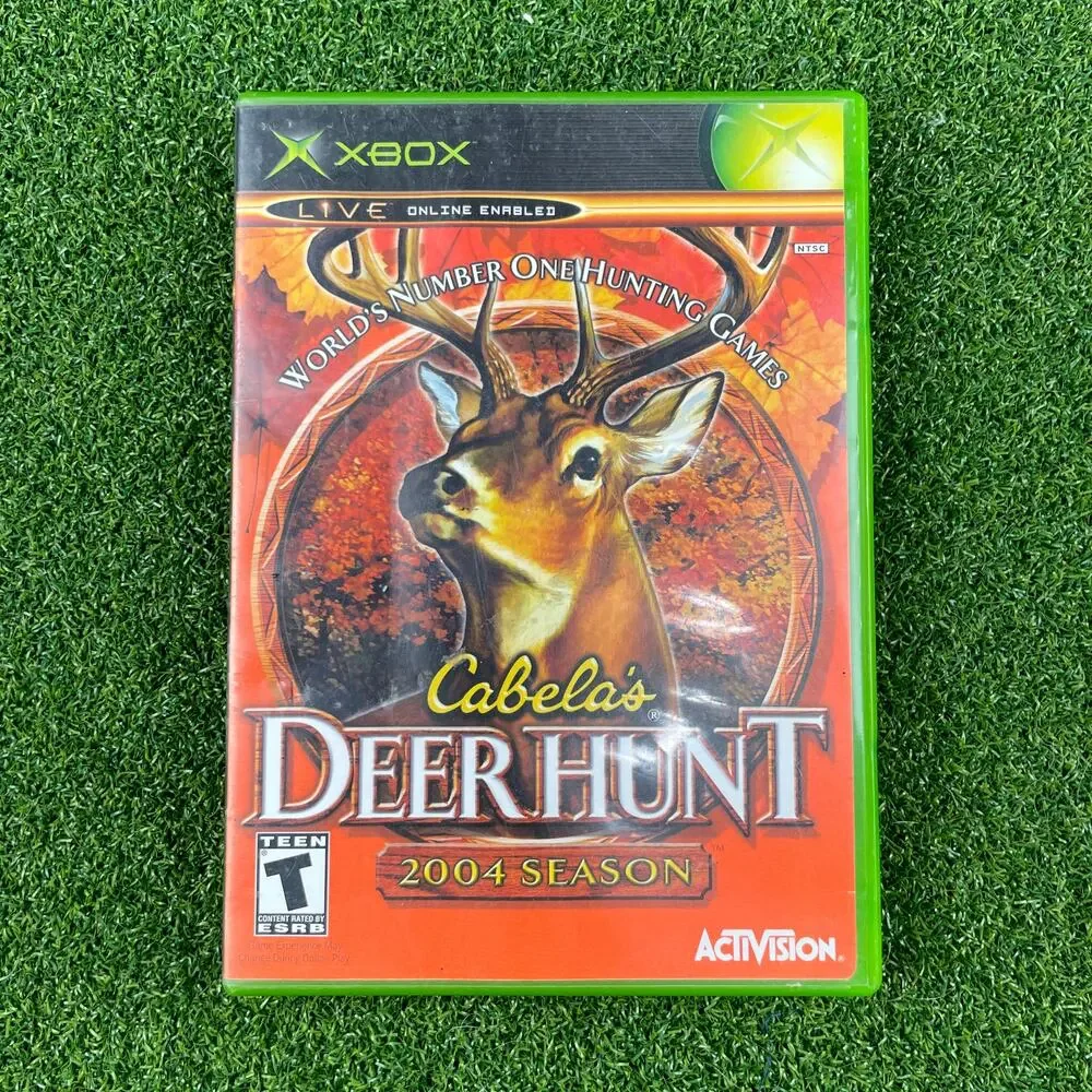Cabela's Deer Hunt: 2004 Season (Microsoft Xbox, 2003) Complete CIB